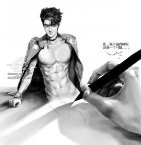 ชอยซีวอน (Choi Si Won) ทักทายแฟนๆ ด้วยภาพวาดแบบเซ็กซี่