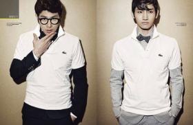 วงดงบังชินกิ (TVXQ) โปรโมทแบรนด์ Lacoste!