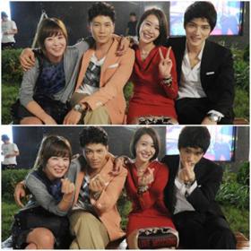 นักแสดงจากละครเรื่อง Protect the Boss ถ่ายภาพรวมกลุ่มกัน!