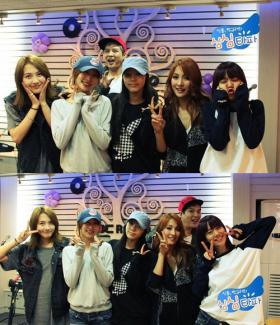 วง Kara ไปร่วมในรายการวิทยุ Shim Shim Ta Pa 