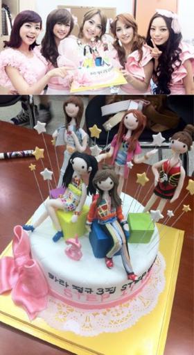 คังจิยอง (Kang Ji Young) ขอบคุณแฟนๆ สำหรับเค้ก