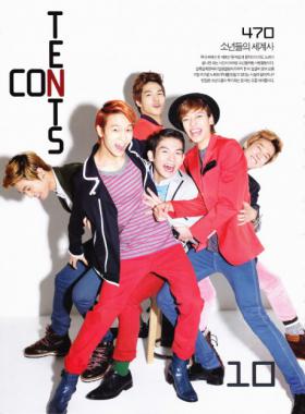 วง Teen Top ถ่ายภาพในนิตยสาร GQ