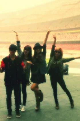 ภาพสมาชิกวง f(x) ที่กรุงปักกิ่ง!