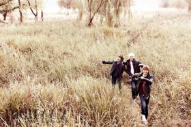 วง MBLAQ ถ่ายภาพให้กับแบรนด์ Levi สำหรับนิตยสาร High Cut 