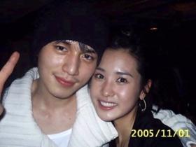 ภาพเก่าของลีดงวุค (Lee Dong Wook) และลีดาเฮ (Lee Da Hae)