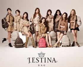 วง SNSD เป็นพรีเซ็นเตอร์ใหม่ให้กับ J.Estina