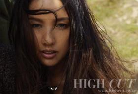 ลีฮโยริ (Lee Hyori) ในลุคโบฮีเมี่ยนสำหรับการถ่ายภาพในนิตยสาร High Cut