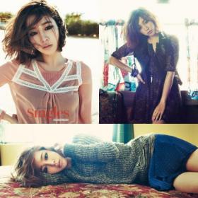 ลีมินจอง (Lee Min Jung) ไปถ่ายภาพสำหรับนิตยสาร Singles ที่ลาสเวกัส