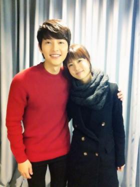 ปาร์คโซฮยอน (Park So Hyun) ทักทายแฟนๆ ด้วยภาพของเธอและซงจุงกิ (Song Joong Ki)