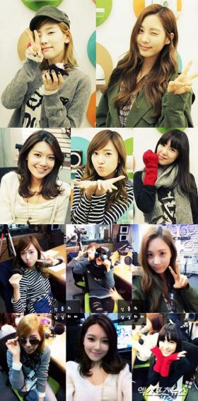 วง SNSD เป็นแขกรับเชิญรายการวิทยุ Stop the Boring Time 