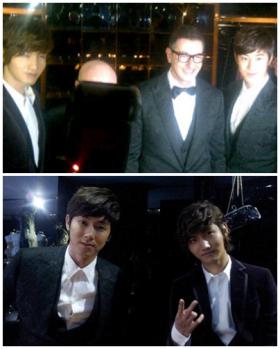 วงดงบังชินกิ (TVXQ) ได้พบกับดีไซเนอร์ Domenico Dolce และ Stefano Gabbana