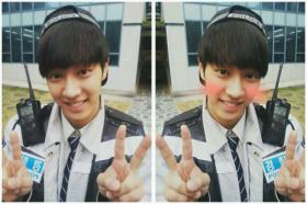 คิควาง (Ki Kwang) ทวีทด้วยภาพจากกองถ่ายละครเรื่อง I’m A Flower, Too 