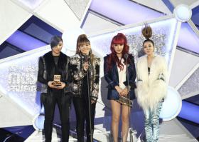 ปาร์คบอม (Park Bom) เสียดายที่วง Big Bang ไม่ได้มาร่วมงาน 2011 MAMA