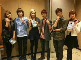 วง Teen Top ตื่นเต้นที่ได้พบกับสมาชิกวง Wonder Girls