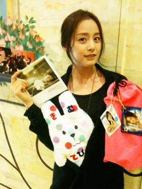 คิมแตฮี (Kim Tae Hee) ขอบคุณแฟนๆ สำหรับของขวัญ!