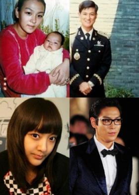 ภาพครอบครัวของท็อป (T.O.P) ที่มีหน้าตาดีทั้งครอบครัว