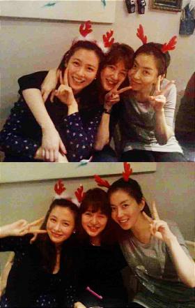 ซอนเยจิน (Son Ye Jin) ฉลองคริสต์มาสกับเพื่อนๆ