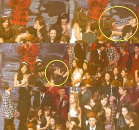 ความสนิทสนมพี่น้อง Jessica และ Krystal ในรายการ 2011 KBS Music Festival?