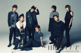 วง Infinite ถ่ายภาพในนิตยสาร High Cut!