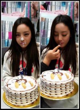 คูฮาร่า (Goo Hara) ขอบคุณสำหรับคำอวยพรครบรอบวันเกิด!