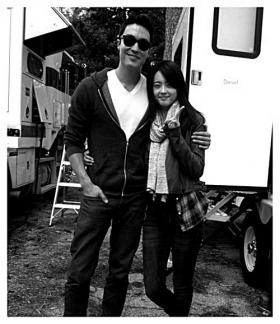 Daniel Henney ถ่ายภาพกับโกอารา (Go Ara)!