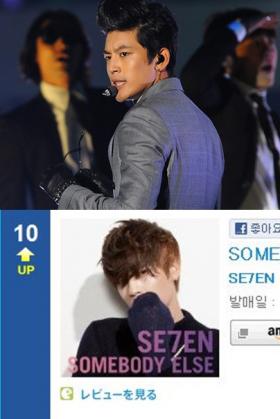 Somebody Else ของ Se7en ติดชาร์ตโอริก้อน!