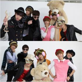 ภาพวง Boyfriend จากรายการเรียลิตี้โชว์ Boyfriend’s W Military Academy 