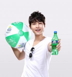 ซงจุงกิ (Song Joong Ki) เป็นนางแบบพรีเซ็นเตอร์ใหม่ของ Sprite