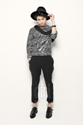 ลีมินโฮ (Lee Min Ho) ถ่ายภาพให้กับนิตยสารแฟชั่น Elle 