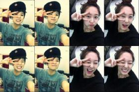 Krystal และ Amber ทักทายแฟนๆ ด้วยภาพ