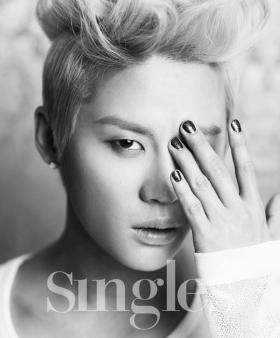 จุนซู (Junsu) ถ่ายภาพนิตยสาร Singles