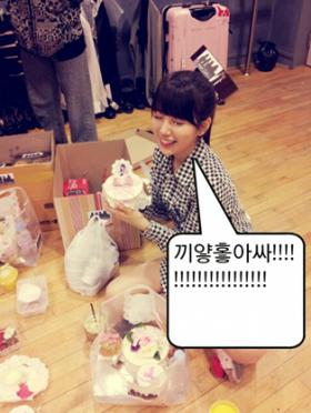 Suzy ขอบคุณแฟนๆ สำหรับของขวัญ