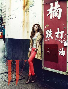 คูฮาร่า (Goo Hara) ถ่ายภาพในนิตยสาร W!