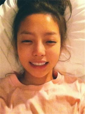 ภาพคูฮาร่า (Goo Hara) ก่อนนอน!