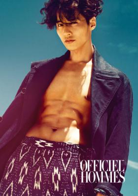 วอนบิน (Won Bin) เป็นนักแสดงชายเกาหลีคนแรกที่ขึ้นหน้าปก L’Officiel Hommes!