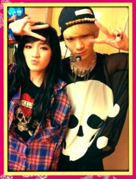 Jia และคีย์ (Key) ถ่ายภาพด้วยกัน