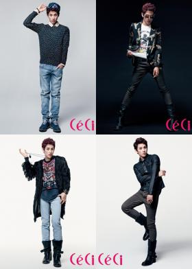 ซีวาน (Si Wan) ถ่ายภาพในนิตยสาร CeCi 