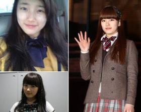 ภาพ Suzy ที่สวมชุดนักเรียนได้รับความสนใจ
