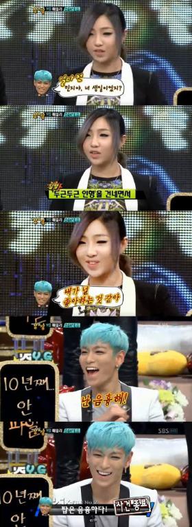 Minzy เล่าถึงของขวัญวันเกิดที่น่าประหลาดใจจากท็อป (T.O.P)!