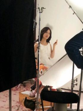 ภาพงานโฆษณาของยูริ (Yuri) สำหรับแบรนด์ Mamonde!