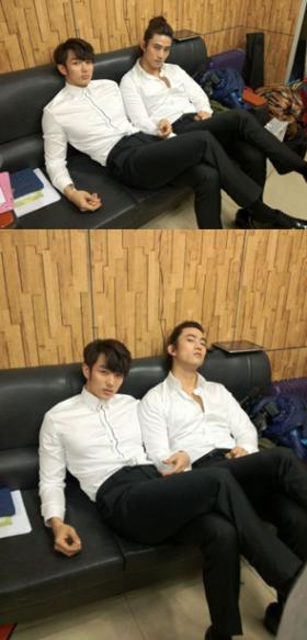 ซีลอง (Seulong) และแทคยอน (Taecyeon) ถ่ายภาพด้วยกัน!