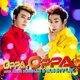 Oppa Oppa ของดงเฮ (Dong Hae) และอึนฮยอค (Eun Hyuk) ติดอันดับ 2 สำหรับชาร์ตโอริก้อน
