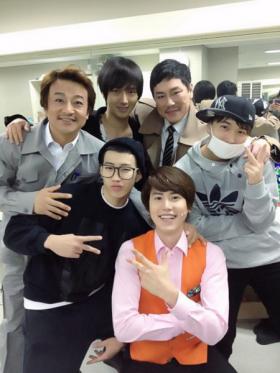 เยซอง (Ye Sung), ซองมิน (Sung Min) และ Jay Park ให้กำลังใจคยูฮยอน (Kyu Hyun)!