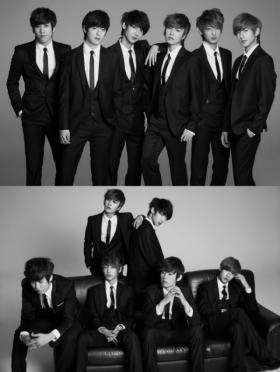 ภาพวงน้องใหม่ Boyfriend ในแบบขาวดำ?