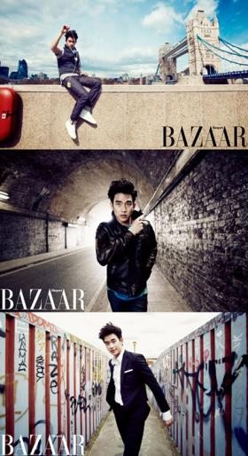 คิมซูฮยอน (Kim Soo Hyun) ไปลอนดอนเพื่อถ่ายภาพนิตยสาร Harper’s BAZAAR 