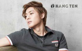 ภาพคิมฮยอนจุง (Kim Hyun Joong) สำหรับแคมเปญฤดูร้อน Hang Ten!