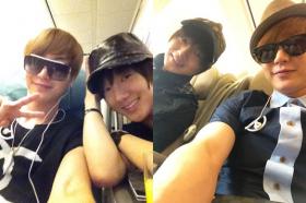เยซอง (Ye Sung) และลีทึก (Lee Teuk) ชอบนั่งด้วยกันบนเครื่องบิน!
