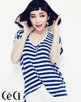 กาอิน (Ga In) ถ่ายภาพในนิตยสาร CeCi 