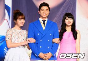 กงยู (Gong Yoo), ลีมินจอง (Lee Min Jung) และ Suzy ไปร่วมงานแถลงข่าวละคร Big!