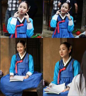 ภาพปาร์คมินยอง (Park Min Young) จากกองละครเรื่อง Time Slip Dr. Jin